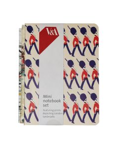 Mini Notebook Set V&A London Life
